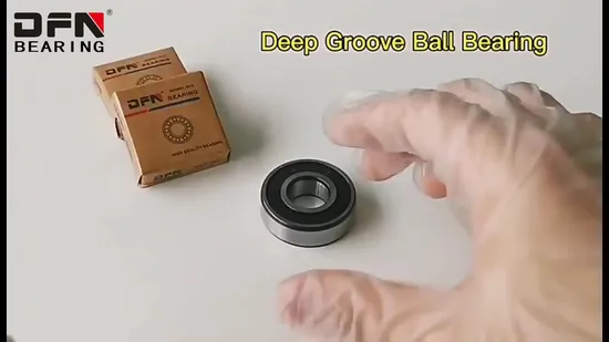 Dfn Brand High Precision 6001 6204 6205 6201 6202 6206 6203 6300 6306z Deep Groove Ball Bearing 